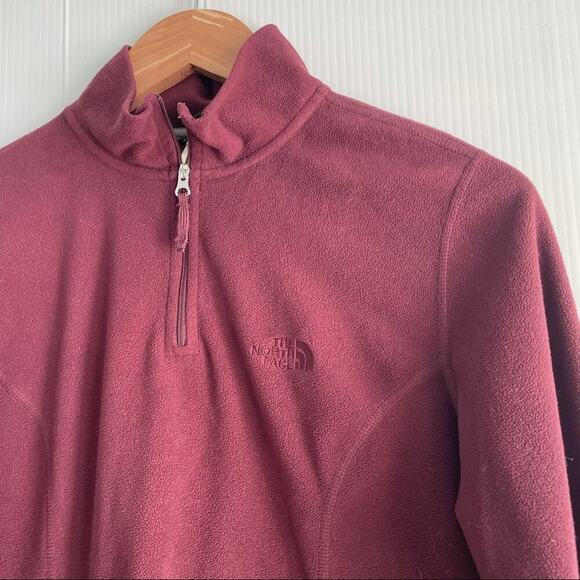 The North Face 1/4 zip long sleeve mock collar top - Picture 4 of 7